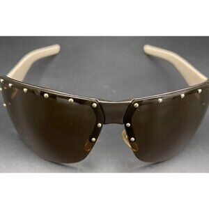 Gucci GG 1819/S BLKP0 71 10 115 Signature Shield Designer Unisex Sunglasses Y2K
